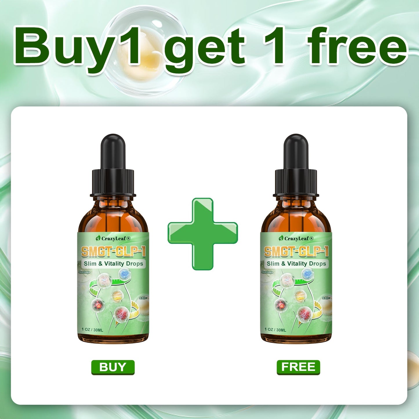 🎁🎁 𝐂𝒓𝓪𝙯𝙮𝐋𝑒𝑎𝐟® Only 5 boxes left! We're offering you an additional 50% discount! Get yourself in shape and healthy. Miss out now, and you won't have another chance until next year.